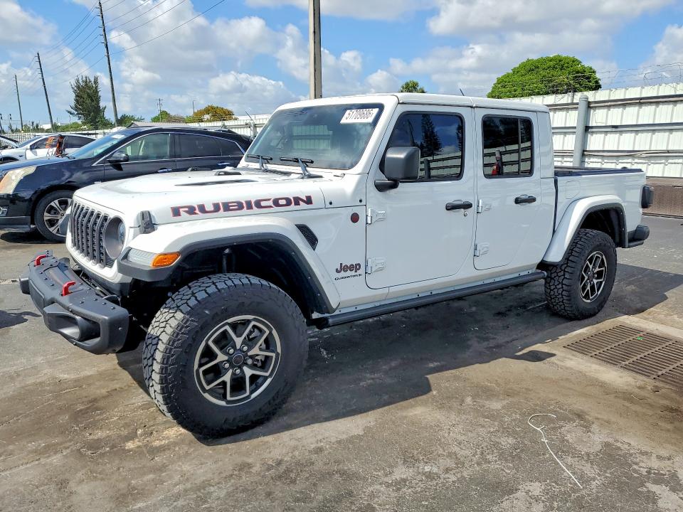 2024 Jeep Gladiator VIN 1C6JJTBG5RL129349 COPART salvage auction — REAR END, FL, sold $18,400 on 2026-07-27 (photo 1)