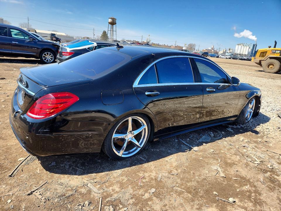 2016 Mercedes-benz S class VIN WDDUG8FB5GA225173 COPART salvage auction — MECHANICAL, Tx - Certificate Of Title, sold $6,400 on 2026-07-29 (photo 3)