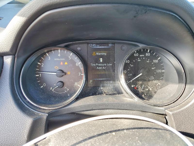 2017 Nissan Rogue VIN JN1BJ1CR9HW142039 COPART salvage auction — FRONT END, NY - MV-907A SALVAGE CERTIFICATE, sold $2,100 on 2026-07-27 (photo 9)