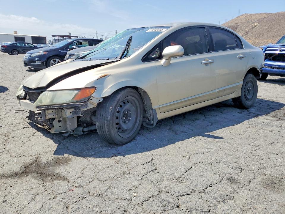 2008 Honda Civic VIN 1HGFA16588L082426 COPART salvage auction — FRONT END, CA - SALVAGE CERTIFICATE, sold $300 on 2026-07-02 (photo 1)