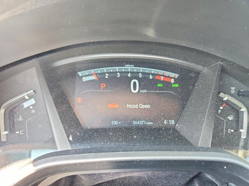 2022 Honda Cr-v VIN 7FARW1H84NE015331 COPART salvage auction — FRONT END, Tx - Certificate Of Title, sold $7,300 on 2026-07-09 (photo 9)