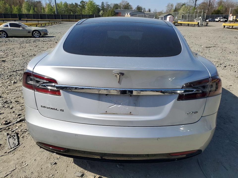 2018 Tesla Model s VIN 5YJSA1E20JF253571 COPART salvage auction — FRONT END, Md - Cert Of Salvage > 75% Damage, sold $10,200 on 2026-07-14 (photo 6)
