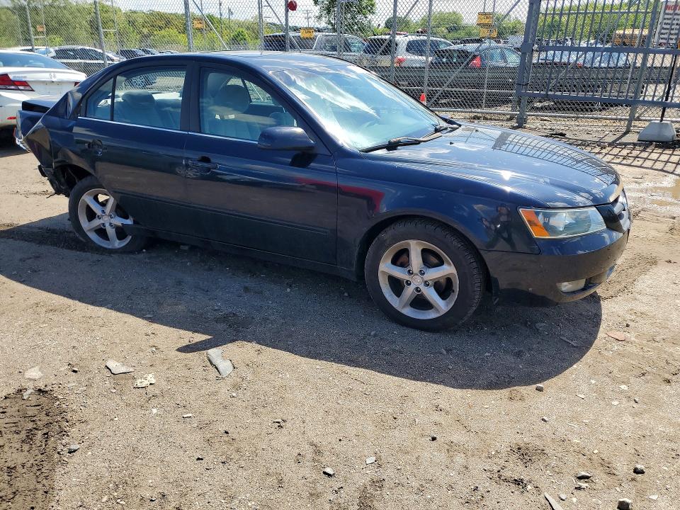 2007 Hyundai Sonata VIN 5NPET46C07H203215 COPART salvage auction — REAR END, MD - CERT OF SALVAGE > 75% DAMAGE, sold $400 on 2026-07-07 (photo 4)