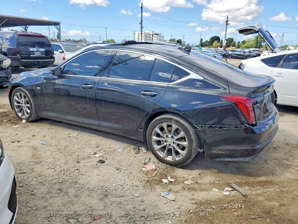 2024 Cadillac Ct5 VIN 1G6DN5RW5R0100831 COPART salvage auction — SIDE, Ca - Salvage Certificate, sold $15,000 on 2026-07-09 (photo 2)
