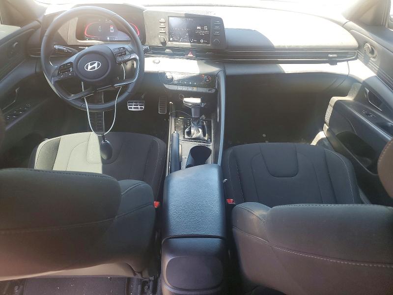 2025 Hyundai Elantra VIN KMHLM4DG9SU887251 COPART salvage auction — FRONT END, TX, sold $5,000 on 2026-07-22 (photo 8)