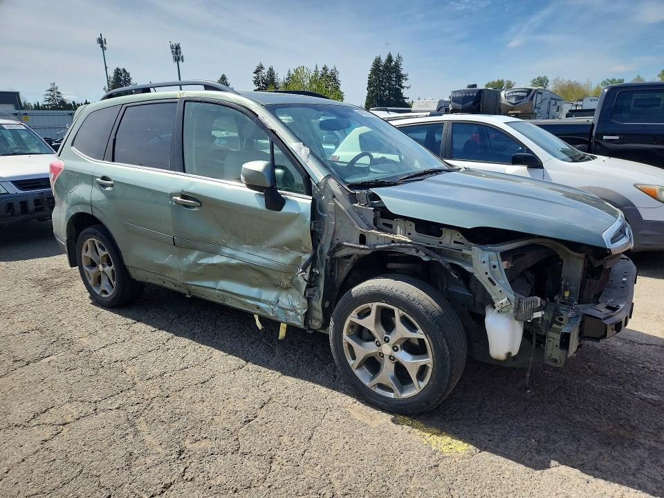 2015 Subaru Forester VIN JF2SJAWC9FH597576 COPART salvage auction — FRONT END, Or - Salvage Title Certificate, sold $1,100 on 2026-07-06 (photo 4)