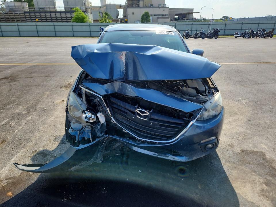 2015 Mazda 3 VIN JM1BM1M7XF1226074 COPART salvage auction — FRONT END, OK - CERT OF TITLE-SALVAGE, sold $1,100 on 2026-07-24 (photo 5)