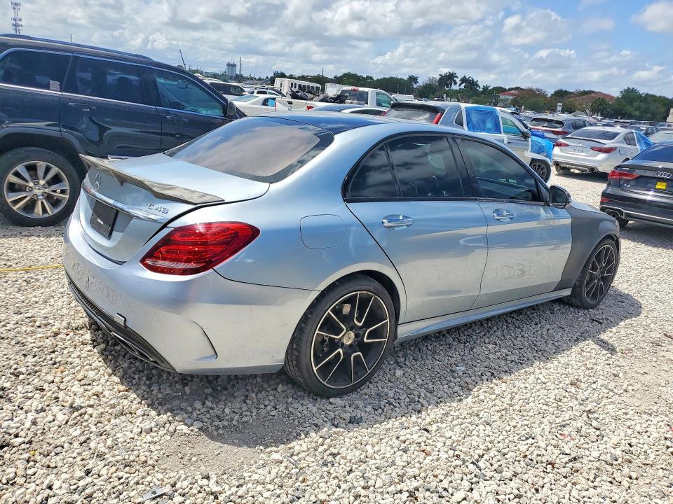 2018 Mercedes-benz C class VIN 55SWF6EB9JU236198 COPART salvage auction — NORMAL WEAR, Tx - Certificate Of Title, sold $8,500 on 2026-07-02 (photo 3)