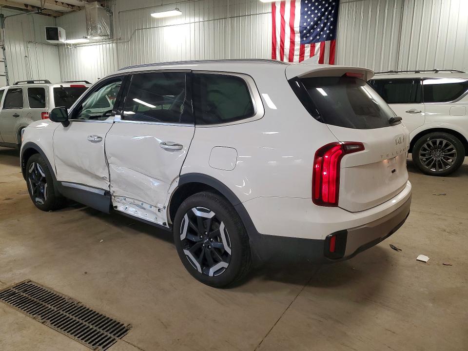 2025 Kia Telluride VIN 5XYP6DGC3SG665881 COPART salvage auction — SIDE, MN - CERT OF TITLE-SALVAGE, sold $17,300 on 2026-07-30 (photo 2)