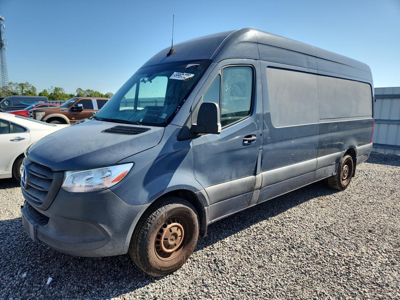 2019 Mercedes Benz Sprinter 2500 VIN WD4PF1CD1KP129074 — COPART salvage auction photo
