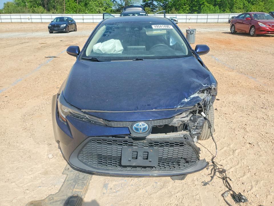 2020 Toyota Corolla VIN JTDEBRBE5LJ001222 COPART salvage auction — FRONT END, Nc - Salvage Certificate Of Title, sold $175 on 2026-07-27 (photo 5)