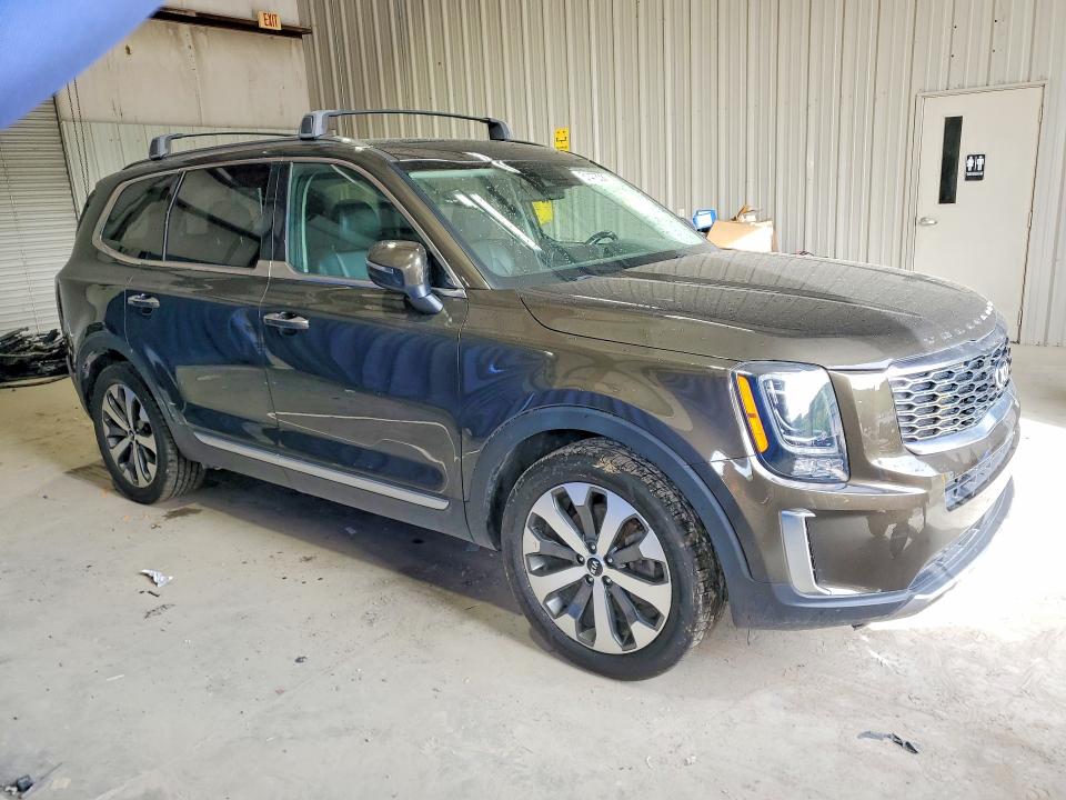 2021 Kia Telluride VIN 5XYP64HC1MG143526 COPART salvage auction — SIDE, Pa - Cert Of Title (P), sold $10,800 on 2026-07-30 (photo 4)