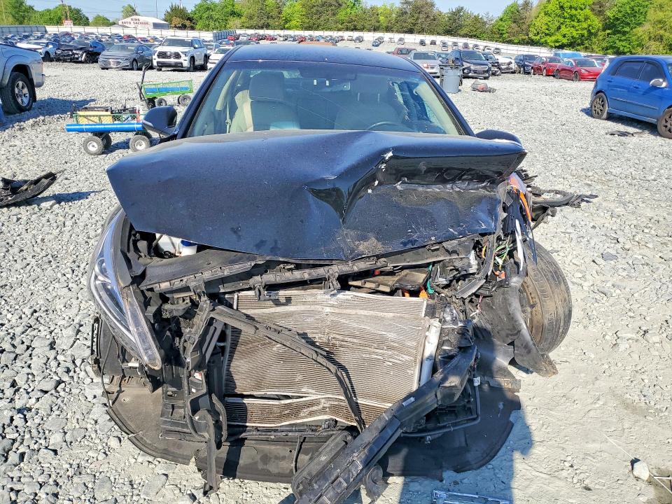 2016 Hyundai Sonata VIN KMHE34L12GA018069 COPART salvage auction — FRONT END, Nc - Salvage Certificate Of Title, sold $500 on 2026-07-08 (photo 5)