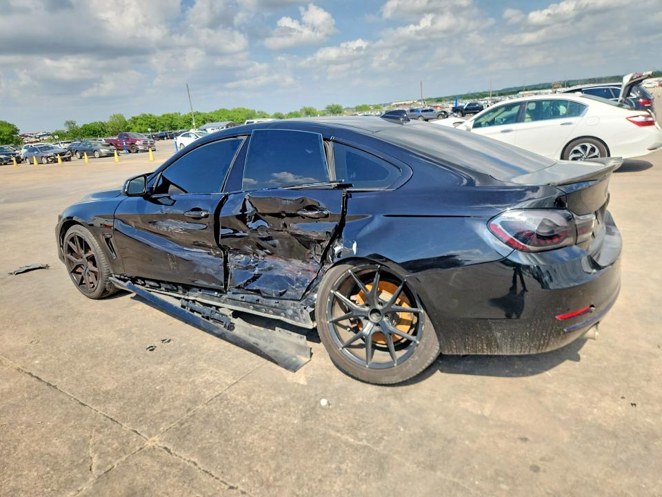 2016 BMW 4er VIN WBA4B1C59GG242437 COPART salvage auction — SIDE, Tx - Salvage Vehicle Title, sold $1,150 on 2026-07-16 (photo 2)