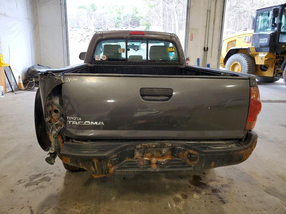 2012 Toyota Tacoma VIN 5TFPX4EN5CX007253 COPART salvage auction — REAR END, Wv - Salvage Certificate, sold $3,200 on 2026-07-27 (photo 6)