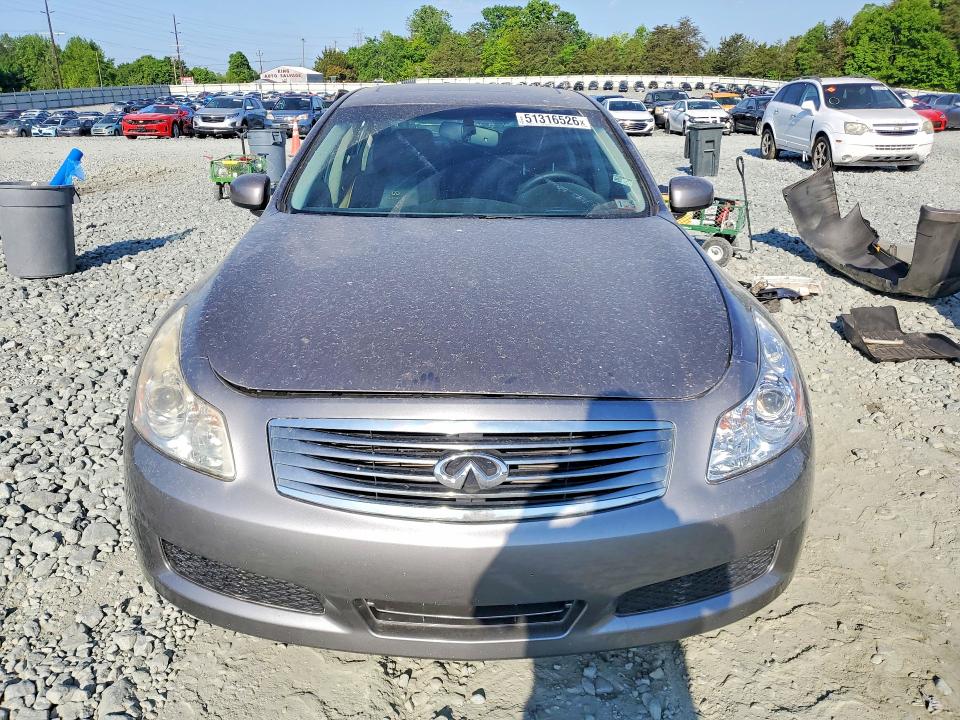 2007 Infiniti G VIN JNKBV61F47M810362 COPART salvage auction — REAR END, Nc - Salvage Certificate Of Title, sold $150 on 2026-07-22 (photo 5)