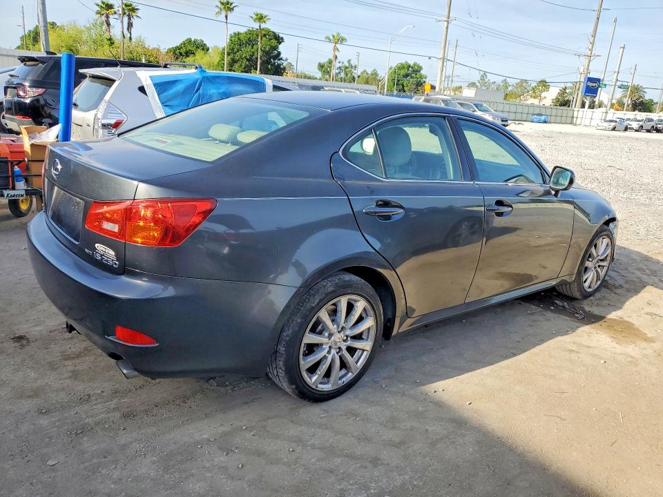 2006 Lexus Is VIN JTHCK262662006425 COPART salvage auction — FRONT END, Fl - Cert Of Title Slvg Rebuildable, sold $775 on 2026-07-17 (photo 3)
