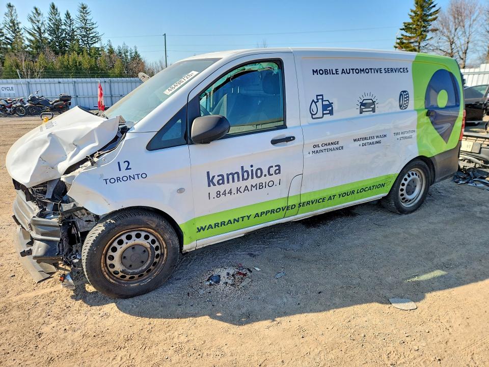 2016 Mercedes-benz Metris VIN WD3BG2EA5G3164915 COPART salvage auction — FRONT END, On - Permit Salvage, sold $1,750 on 2026-07-14 (photo 1)