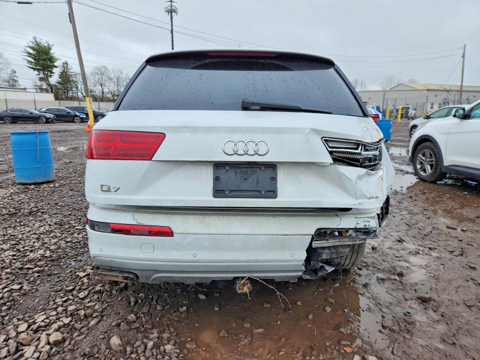 2019 Audi Q7 VIN WA1LHAF71KD040156 COPART salvage auction — REAR END, PA, sold $3,200 on 2026-07-27 (photo 6)
