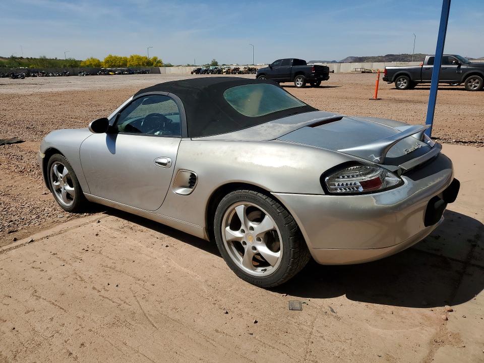 2003 Porsche Boxster VIN WP0CB298X3U660474 COPART salvage auction — FRONT END, ID - SALVAGE CERTIFICATE OF TITLE, sold $225 on 2026-07-28 (photo 2)