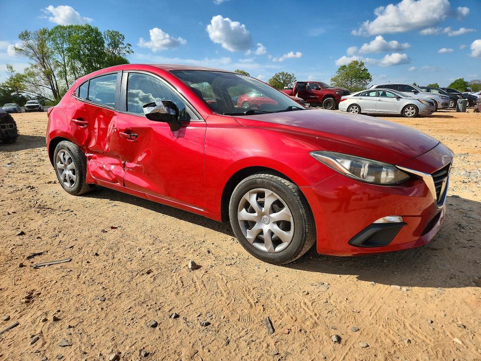 2014 Mazda 3 VIN JM1BM1K73E1145869 COPART salvage auction — SIDE, Nc - Salvage Certificate Of Title, sold $1,300 on 2026-07-06 (photo 4)
