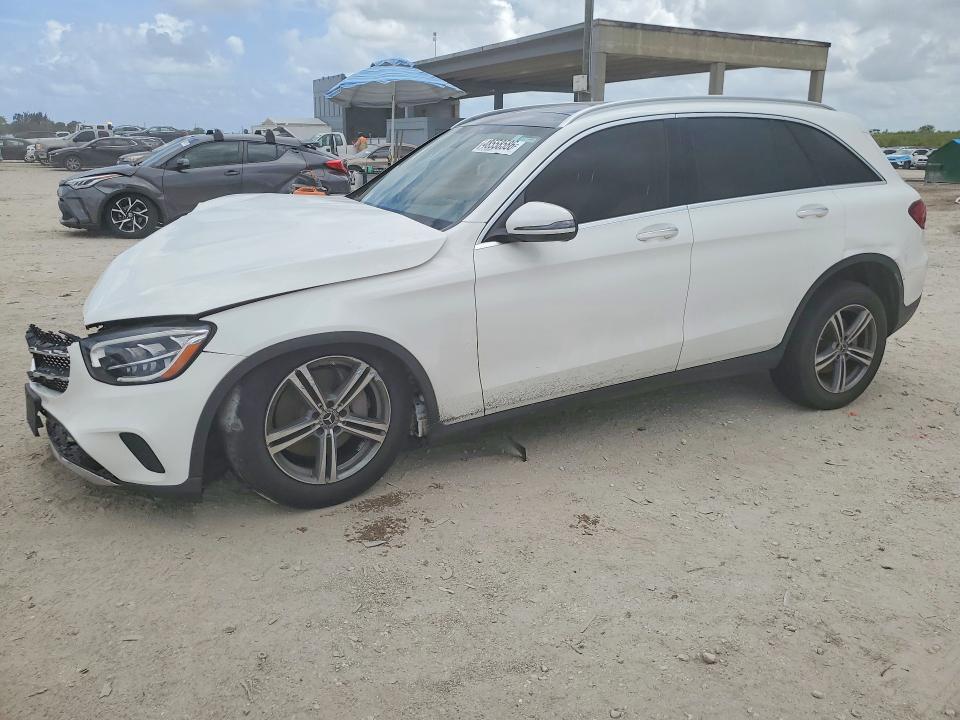2020 Mercedes-benz Glc VIN W1N0G8DB5LF857642 COPART salvage auction — FRONT END, Salvage Title, sold $4,750 on 2026-07-14 (photo 1)