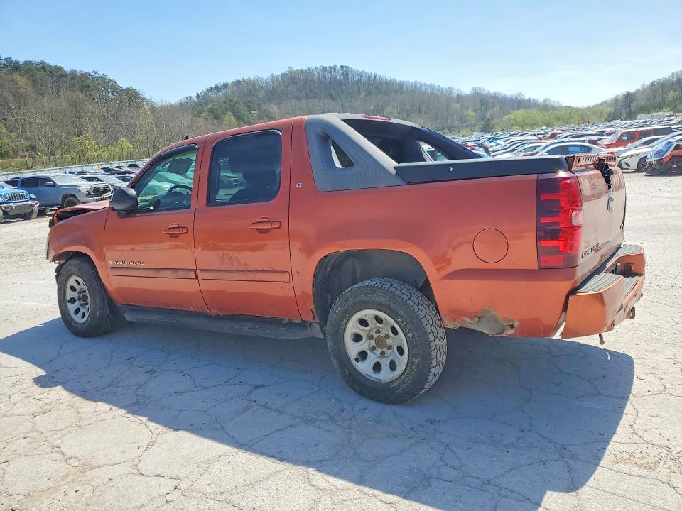 2008 Chevrolet Avalanche VIN 3GNFK12318G306060 COPART salvage auction — FRONT END, ID - SALVAGE CERTIFICATE OF TITLE, sold $375 on 2026-07-02 (photo 2)
