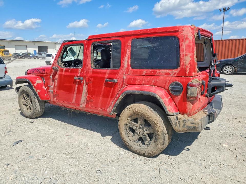 2018 Jeep Wrangler / VIN 1C4HJXEN9JW192014 COPART salvage auction — WATER/FLOOD, In - Cert Of Title-Salvage Flood, sold $6,100 on 2026-07-02 (photo 2)