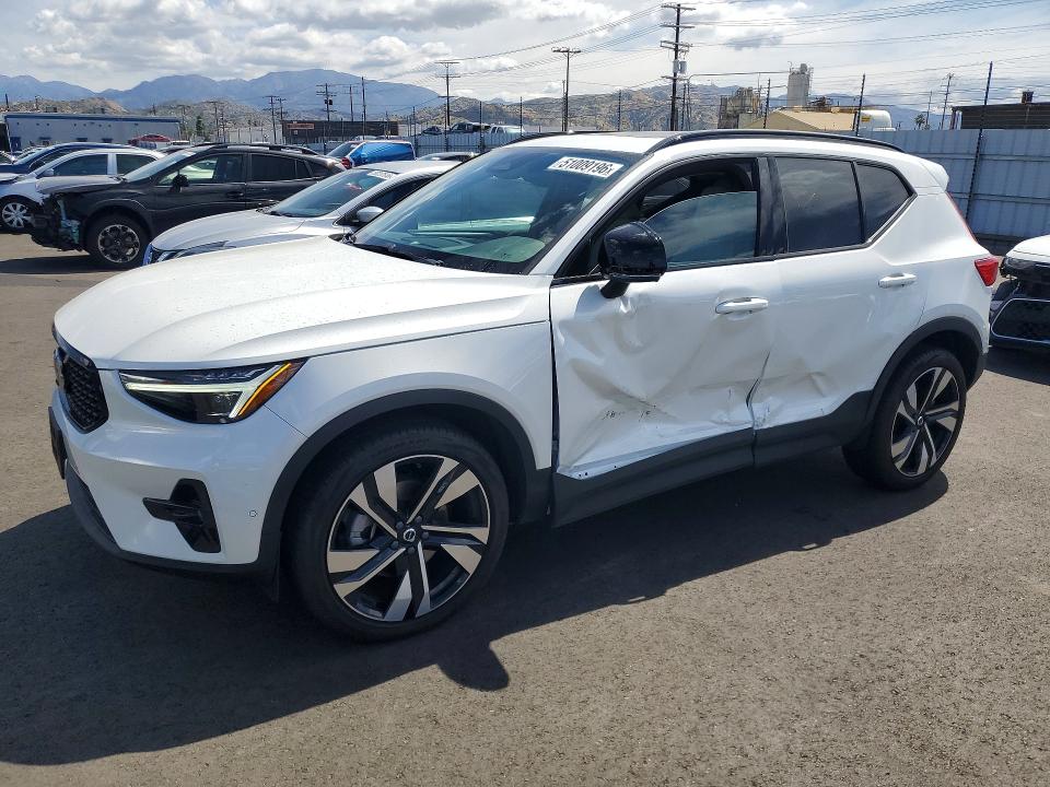 2024 Volvo Xc40 VIN YV4L12UL7R2362268 — COPART salvage auction photo
