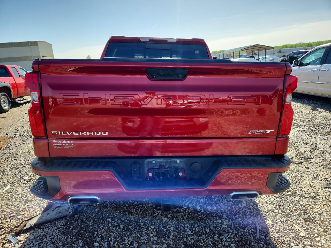 2023 Chevrolet Silverado VIN 1GCUDEED3PZ305433 COPART salvage auction — Front End, KS - CERT OF TITLE-SALVAGE, sold $19,400 on 2026-07-09 (photo 6)