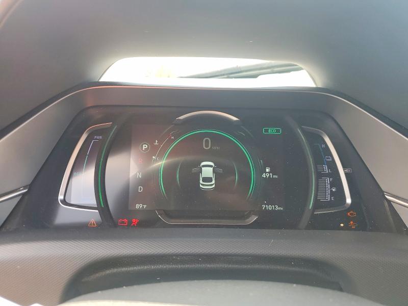 2021 Hyundai Ioniq VIN KMHC75LD1MU256582 COPART salvage auction — FRONT END, Ct - Cert Of Title-Salvage, sold $1,800 on 2026-07-07 (photo 9)