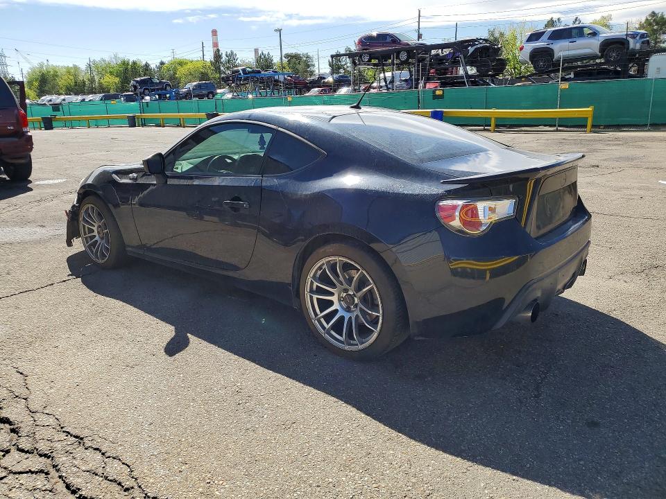 2013 Scion Fr-s VIN JF1ZNAA18D1727284 COPART salvage auction — FRONT END, CO - CERTIFICATE OF TITLE (P), sold $2,250 on 2026-07-21 (photo 2)
