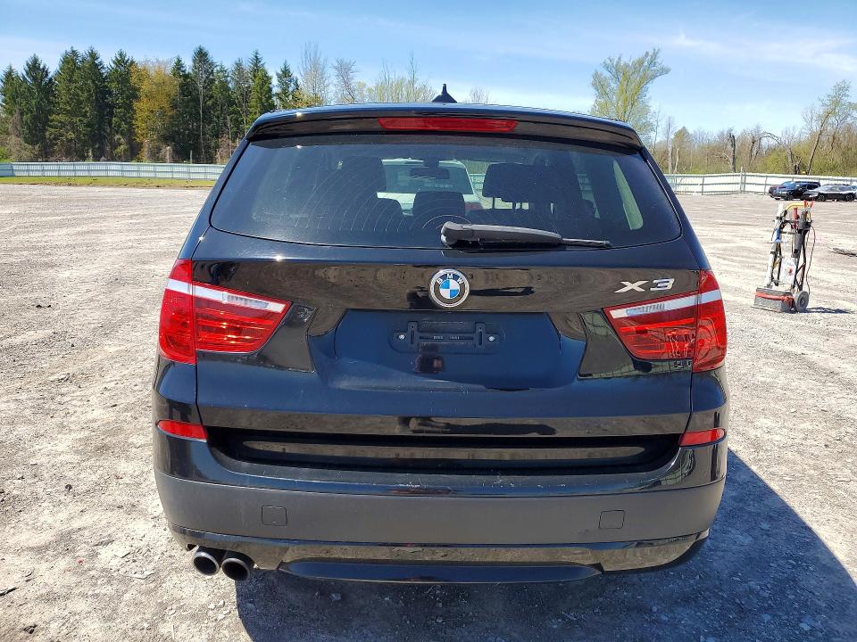 2013 BMW X3 VIN 5UXWX9C57D0D00434 COPART salvage auction — FRONT END, Ny - Certificate Of Title (P), sold $1,850 on 2026-07-08 (photo 6)