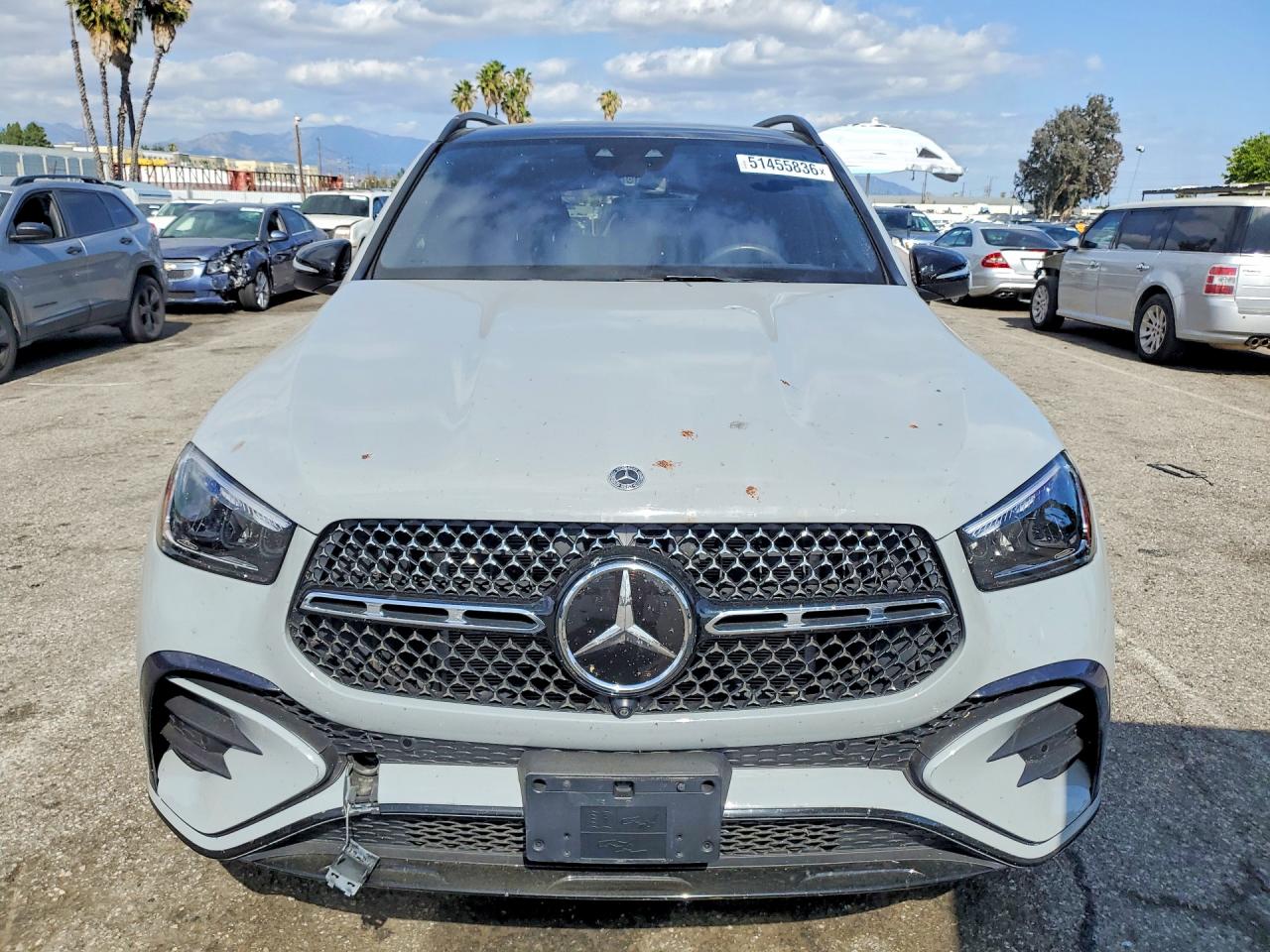2024 Mercedes-Benz GLE-Class VIN 4JGFB4GB6RB027140 COPART salvage auction — Rear End, CA - SALVAGE CERTIFICATE, sold $40,750 on 2026-06-30 (photo 5)
