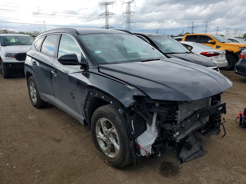 2024 Hyundai Tucson VIN KM8JBCDEXRU348900 COPART salvage auction — FRONT END, Id - Salvage Certificate Of Title, sold $6,300 on 2026-07-28 (photo 4)