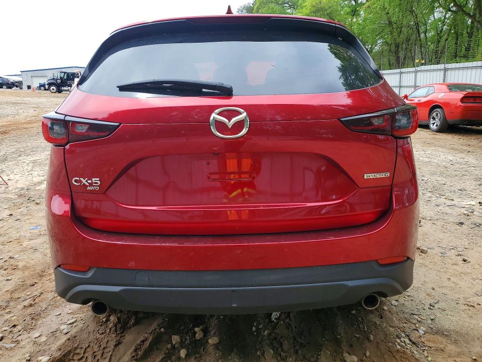 2022 Mazda Cx-5 VIN JM3KFBCM8N0557402 COPART salvage auction — FRONT END, Ga - Cert Of Title-Salvage, sold $8,200 on 2026-07-24 (photo 6)