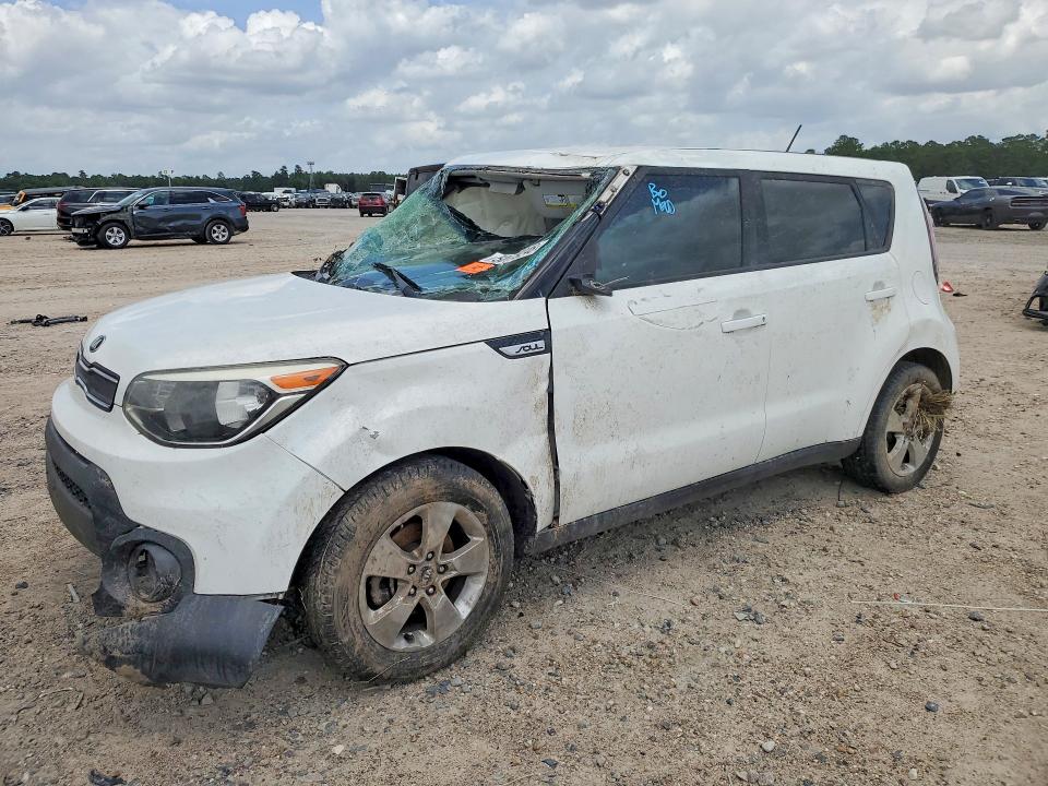 2018 Kia Soul VIN KNDJN2A22J7547314 COPART salvage auction — SIDE, Tx - Salvage Vehicle Title, sold $1,200 on 2026-07-10 (photo 1)
