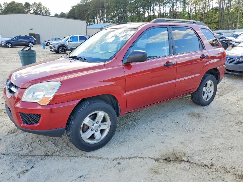 2010 Kia Sportage VIN KNDKGCA36A7709457 COPART salvage auction — NORMAL WEAR, Pa - Cert Of Title, sold $500 on 2026-07-28 (photo 1)