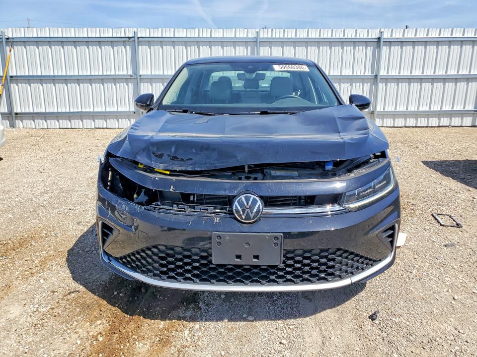 2025 Volkswagen Jetta VIN 3VW7X7BU7SM106431 COPART salvage auction — FRONT END, Salvage Title, sold $8,800 on 2026-09-02 (photo 5)