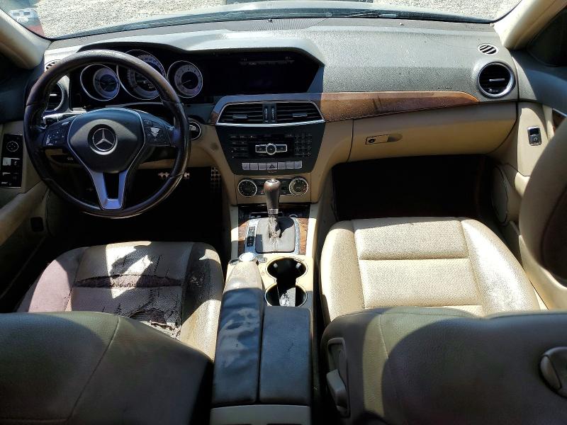 2013 Mercedes-benz C-klasse VIN WDDGF4HB4DA854764 COPART salvage auction — FRONT END, Ca - Lien Papers-Clean Or Ac, sold $325 on 2026-07-17 (photo 8)