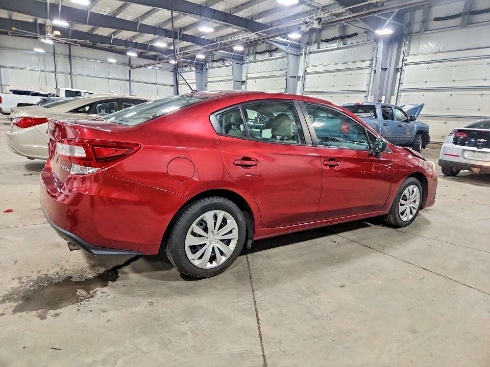 2022 Subaru Impreza VIN 4S3GKAB69N3602482 COPART salvage auction — FRONT END, Mn - Cert Of Title-Salvage, sold $2,600 on 2026-07-09 (photo 3)