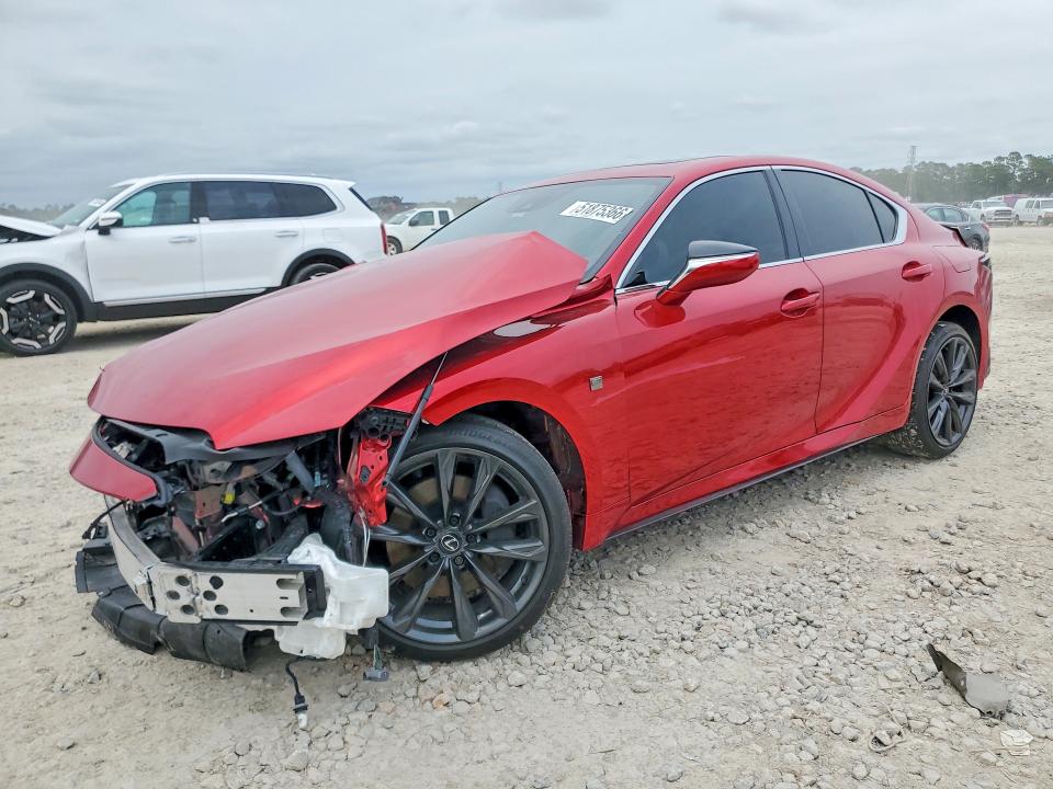 2025 Lexus Is 350 VIN JTHBZ1B28S5084253 COPART salvage auction — FRONT END, Tx - Salvage Vehicle Title, sold $6,500 on 2026-07-03 (photo 1)