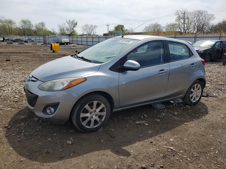 2013 Mazda 2 VIN JM1DE1LZ1D0157772 COPART salvage auction — REAR END, Il - Salvage Certificate, sold $925 on 2026-07-31 (photo 1)