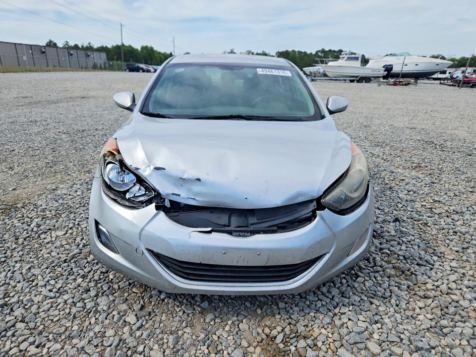 2012 Hyundai Elantra VIN KMHDH4AE2CU241045 COPART salvage auction — FRONT END, Ga - Cert Of Title-Salvage, sold $650 on 2026-07-07 (photo 5)