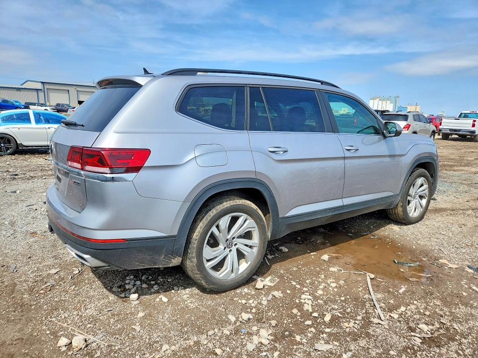 2022 Volkswagen Atlas VIN 1V2KR2CA4NC514243 COPART salvage auction — REAR END, Il - Salvage Certificate, sold $10,100 on 2026-07-03 (photo 3)