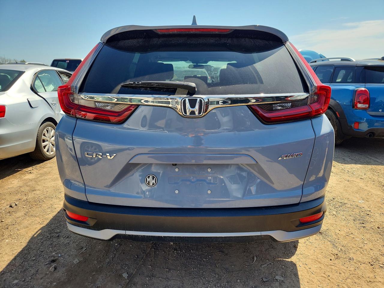2022 Honda CR-V VIN 7FARW2H55NE016404 COPART salvage auction — Front End, WV - SALVAGE CERTIFICATE, sold $10,300 on 2026-06-25 (photo 6)