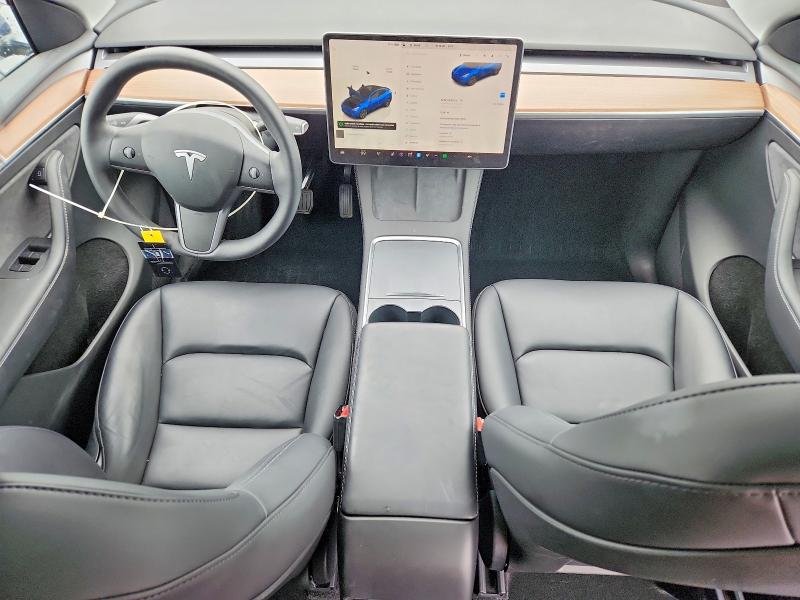 2025 Tesla Model y VIN 7SAYGDEE4SF275808 COPART salvage auction — UNDERCARRIAGE, Ca - Salvage Certificate, sold $11,200 on 2026-07-02 (photo 8)
