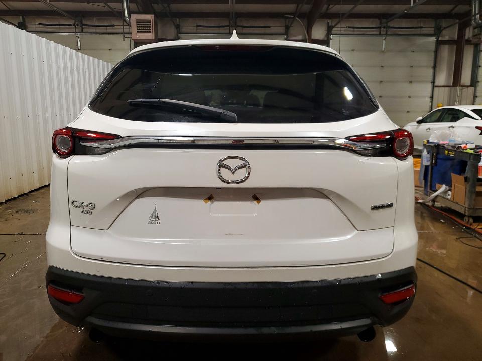 2021 Mazda Cx-9 VIN JM3TCBCY1M0521131 COPART salvage auction — FRONT END, Pa - Certificate Of Salvage, sold $2,150 on 2026-07-14 (photo 6)