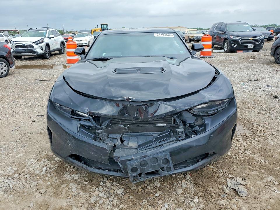 2021 Chevrolet Camaro VIN 1G1FF1R73M0122770 COPART salvage auction — FRONT END, Tx - Salvage Vehicle Title, sold $9,400 on 2026-07-02 (photo 5)