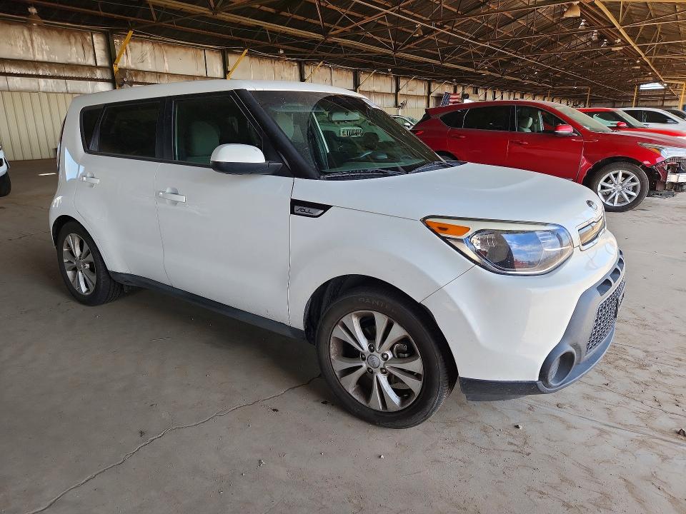 2015 Kia Soul VIN KNDJP3A56F7157723 COPART salvage auction — REAR END, Id - Salvage Certificate Of Title, sold $1,550 on 2026-07-08 (photo 4)